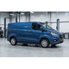 Боковые Подножки Maya Blue (2 шт., Алюминий) Длинная База для Ford Custom 2013-2022 гг