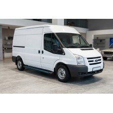 Боковые Подножки Maya Blue (2 шт., Алюминий) L1 (короткая) для Ford Transit 2000–2014 гг