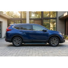 Бокові пороги Maya Blue (2 шт., алюміній) для Honda CRV 2017-2022 рр