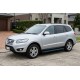 Боковые Подножки Maya Blue-Black (2 шт., Алюминий) для Hyundai Santa Fe 2 2006-2012 гг