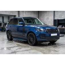 Бокові пороги Maya Blue (2 шт., алюміній) для Range Rover IV L405 2013-2021 рр