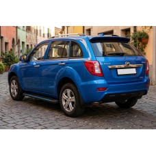 Боковые Подножки Maya Blue (2 шт., Алюминий) для Lifan X60 2011- гг