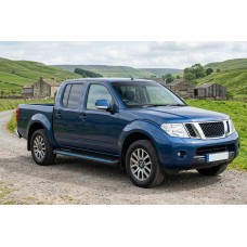 Боковые Подножки Maya Blue (2 шт., Алюминий) для Nissan Navara 2006-2015 гг