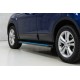Боковые Подножки Maya Blue (2 шт., Алюминий) для Nissan Qashqai 2014-2021 гг
