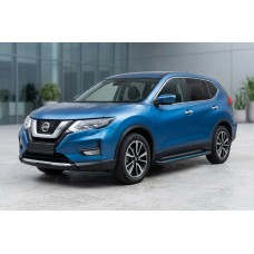 Боковые Подножки Maya Blue (2 шт., Алюминий) для Nissan X-trail T32/Rogue 2014-2021 гг