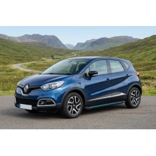 Боковые Подножки Maya Blue (2 шт., Алюминий) для Renault Captur 2013-2019 гг
