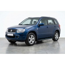 Боковые Подножки Maya Blue (2 шт., Алюминий) для Suzuki Grand Vitara 2005-2017 гг