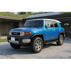 Боковые Подножки Maya Blue (2 шт., Алюминий) для Toyota FJ Cruiser 2006-2022 гг