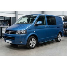 Боковые Подножки Maya Blue (2 шт., Алюминий) Длинная База для Volkswagen T5 2010-2015 гг