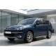 Боковые пороги New Vision Black (2 шт., алюминий) для Citroen C-Crosser 2007-2013 гг