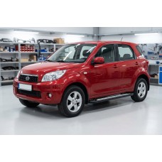 Бокові пороги New Vision Black (2 шт., алюміній) для Daihatsu Terios 2006-2017 рр