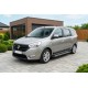 Боковые пороги New Vision Black (2 шт., алюминий) для Dacia Lodgy 2012-2022 гг