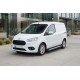 Боковые пороги New Vision Black (2 шт., алюминий) для Ford Courier 2014-2023 гг