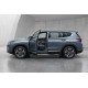 Боковые пороги New Vision Black (2 шт., алюминий) для Hyundai Santa Fe 4 2018-2023 гг