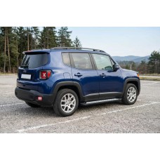 Бокові пороги New Vision Black (2 шт., алюміній) для Jeep Renegade 2014- рр