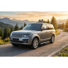 Боковые пороги New Vision Black (2 шт., алюминий) для Range Rover IV L405 2013-2021 гг