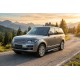 Боковые пороги New Vision Black (2 шт., алюминий) для Range Rover IV L405 2013-2021 гг