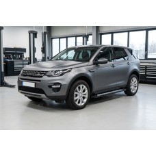 Боковые Подножки Vision New Black (2 шт., Алюминий) 2014-2019 для Land Rover Discovery Sport 2014- гг