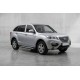 Боковые пороги New Vision Black (2 шт., алюминий) для Lifan X60 2011- гг