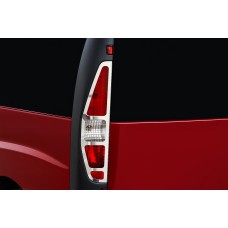 Накладка на стопи (2 шт, нерж.) Carmos - Турецька сталь для Fiat Doblo I 2001-2005 рр
