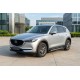 Боковые пороги New Vision Black (2 шт., алюминий) для Mazda CX-5 2017–2025 гг