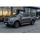 Боковые пороги New Vision Black (2 шт., алюминий) для Nissan Navara/NP300 2016- гг