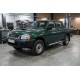Боковые пороги New Vision Black (2 шт., алюминий) для Nissan NP300 1999-2015 гг