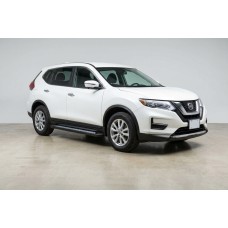 Боковые пороги New Vision Black (2 шт., алюминий) для Nissan X-trail T32/Rogue 2014-2021 гг