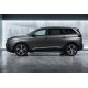 Боковые пороги New Vision Black (2 шт., алюминий) для Peugeot 5008 2016-2023 гг