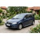 Боковые пороги New Vision Black (2 шт., алюминий) для Renault Logan MCV 2005-2013 гг