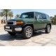 Боковые пороги New Vision Black (2 шт., алюминий) для Toyota FJ Cruiser 2006-2022 гг