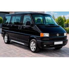 Бокові пороги Vision New Black (2 шт., Алюміній) Довга база для Volkswagen T4 Transporter 1990-2003 рр