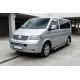 Боковые пороги New Vision Black (2 шт., алюминий) Длинная База для Volkswagen T5 Transporter 2003-2010 гг