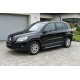 Боковые пороги New Vision Black (2 шт., алюминий) для Volkswagen Tiguan 2007-2016 гг
