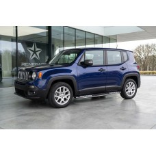 Бокові пороги Tayga V2 (2 шт., алюміній) для Jeep Renegade 2014- рр