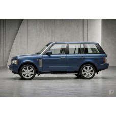 Боковые Подножки Tayga V2 (2 шт., Алюминий) для Range Rover III L322 2002-2012 гг