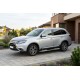 Боковые Подножки Tayga V2 (2 шт., Алюминий) для Mitsubishi Outlander 2012-2021 гг