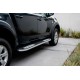 Боковые Подножки Tayga V2 (2 шт., Алюминий) для Mitsubishi L200 2006-2015 гг