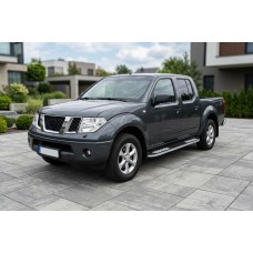 Боковые Подножки Tayga V2 (2 шт., Алюминий) для Nissan Navara 2006-2015 гг