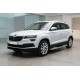 Боковые Подножки Tayga V2 (2 шт., Алюминий) для Skoda Karoq 2018- гг