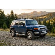 Бокові пороги Tayga V2 (2 шт., алюміній) для Toyota FJ Cruiser 2006-2022 рр