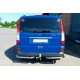 Задние уголки AK003 (2 шт., нержавейка) Короткая База для Mercedes Vito W639 2004-2014 гг