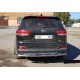 Задняя дуга AK015 (нерж.) для Kia Sorento XM 2009-2014 гг