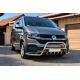 Кенгурятник WT004-ST (нерж.) для Volkswagen T6 2015-2024 гг