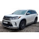 Кенгурятник ST-Special Нержавейка для Toyota Highlander 2013-2019 гг