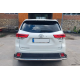 Задній захист AK005-2 (2 шт., нерж) для Toyota Highlander 2013-2019 рр