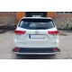 Задняя защита AK005-2 (2 шт., нержавейка) для Toyota Highlander 2013-2019 гг