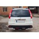 Задние углы AK003-Double (2 шт., нержавейка) для Nissan X-trail T31 2007-2014 гг