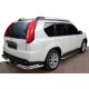Задние углы AK003-Double (2 шт., нержавейка) для Nissan X-trail T31 2007-2014 гг