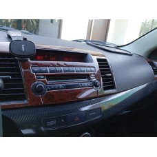Накладки на панель (Meric) Алюміній для Mitsubishi Lancer X 2008- рр